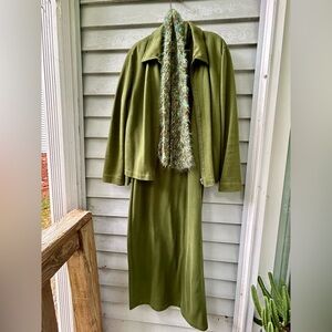 Weekenders Green Maxi Dress